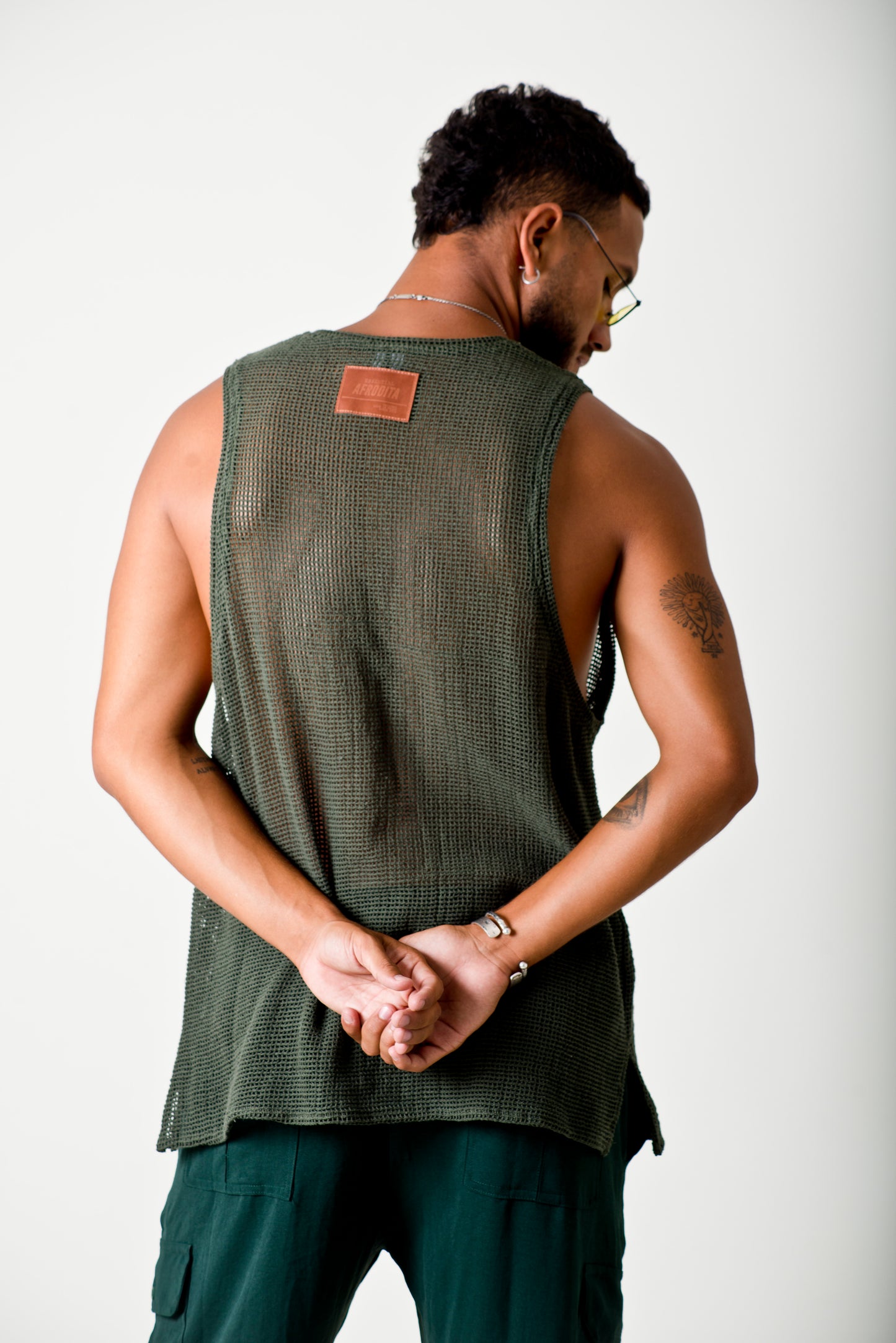 Musculosa jordan tejida
