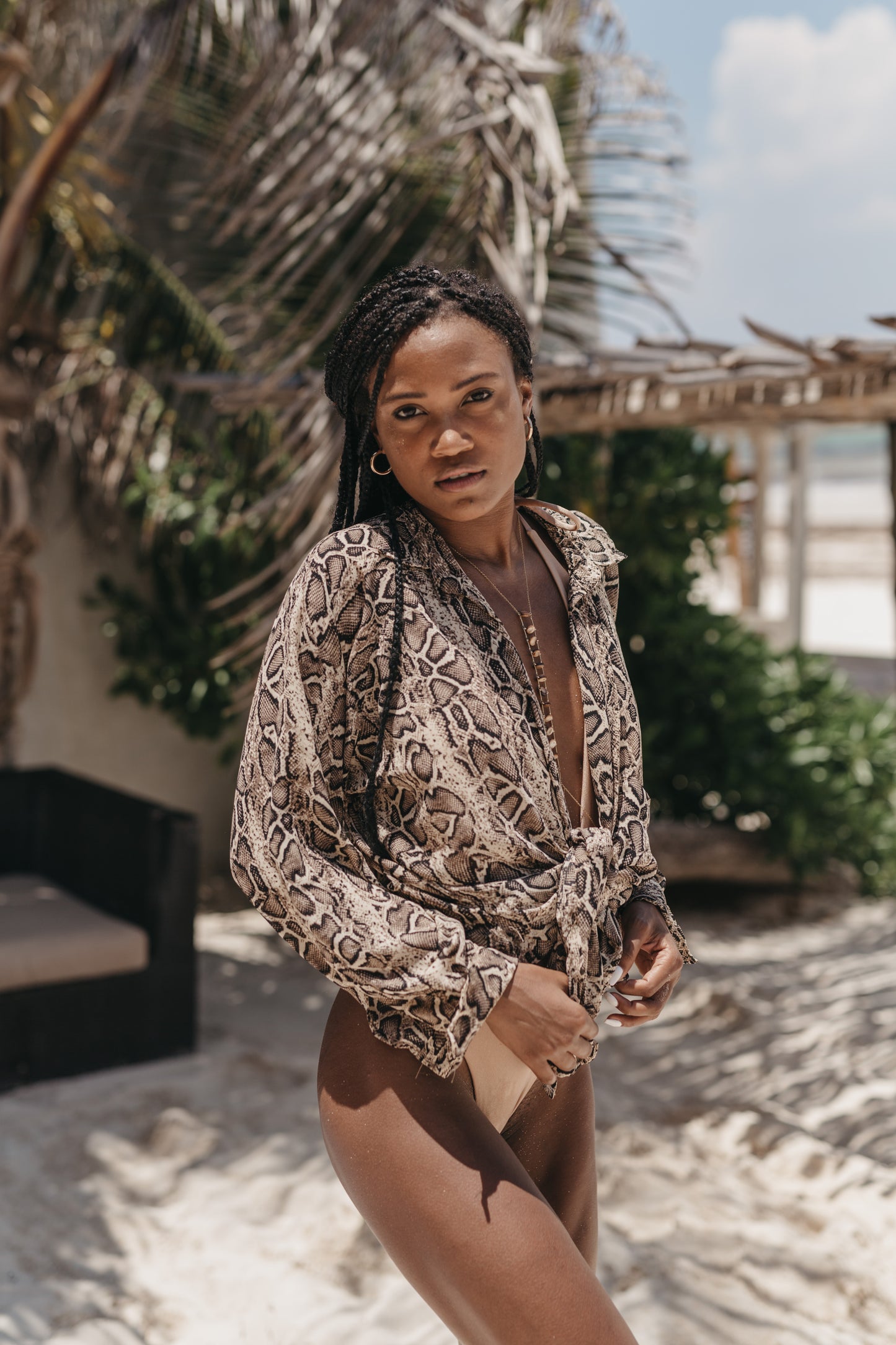 Camisa Atria print