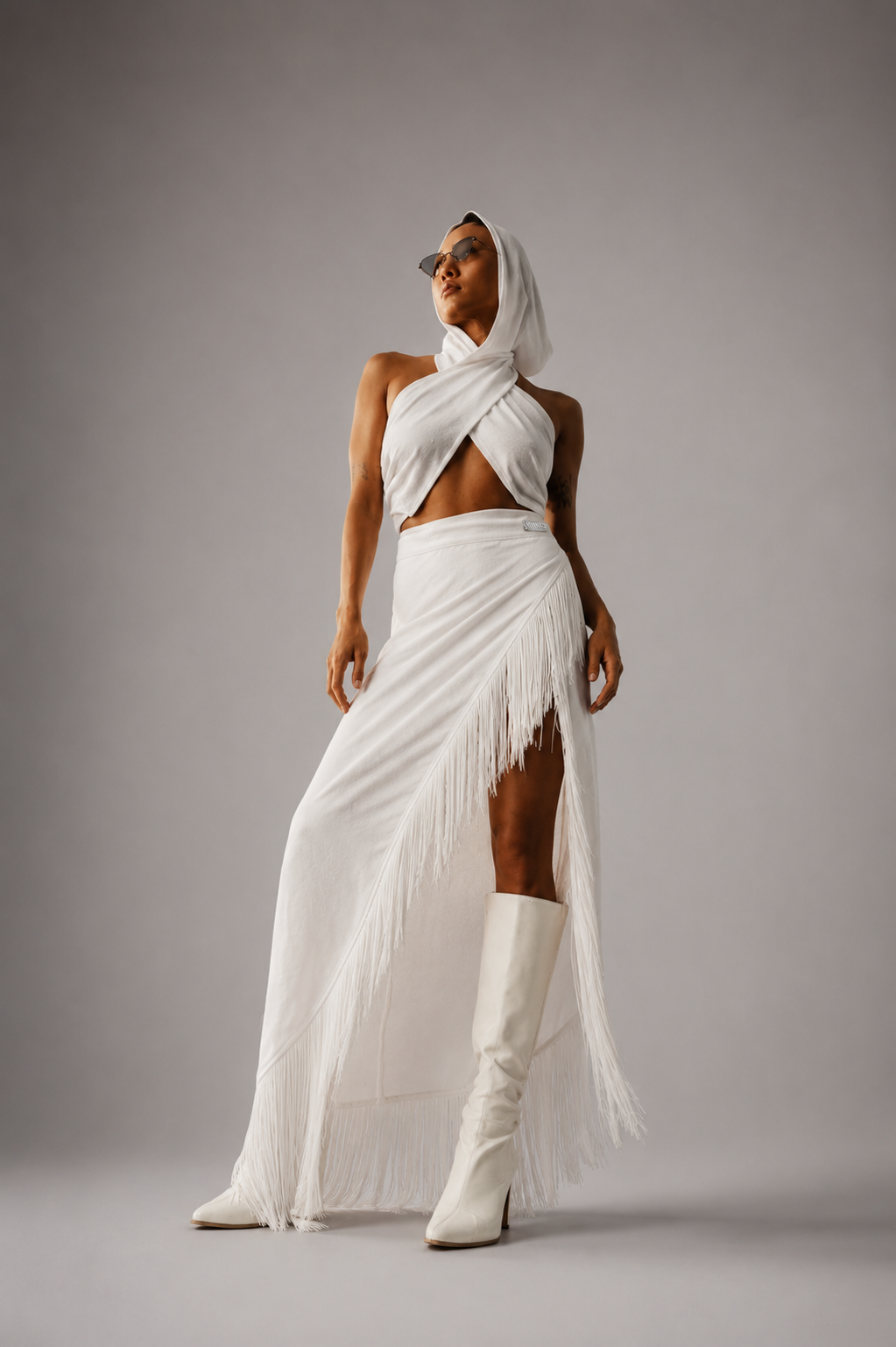 Top Atenea capucha
