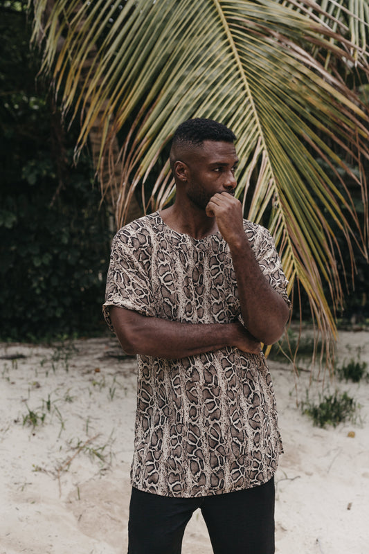 Playera Nauru print