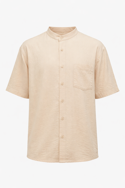 camisa cuello mao