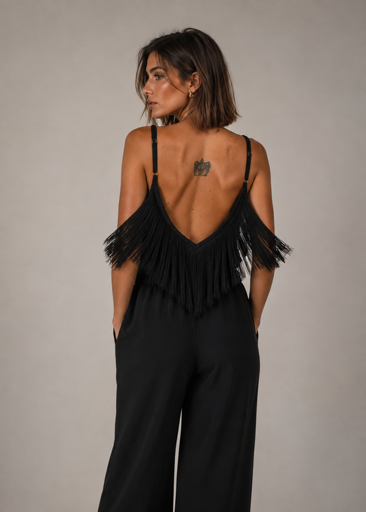 Blusa Artemisa flecos