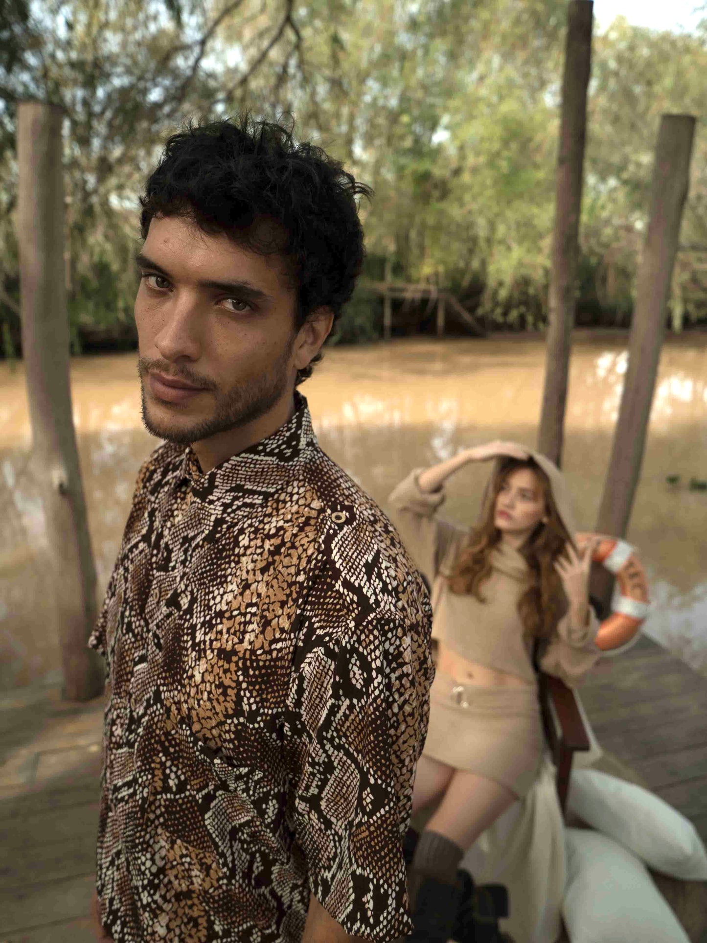 Camisa Jhon print