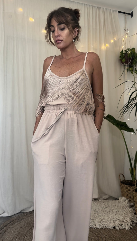 Blusa Artemisa flecos