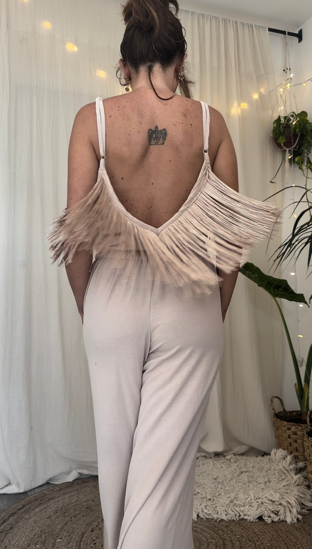 Blusa Artemisa flecos