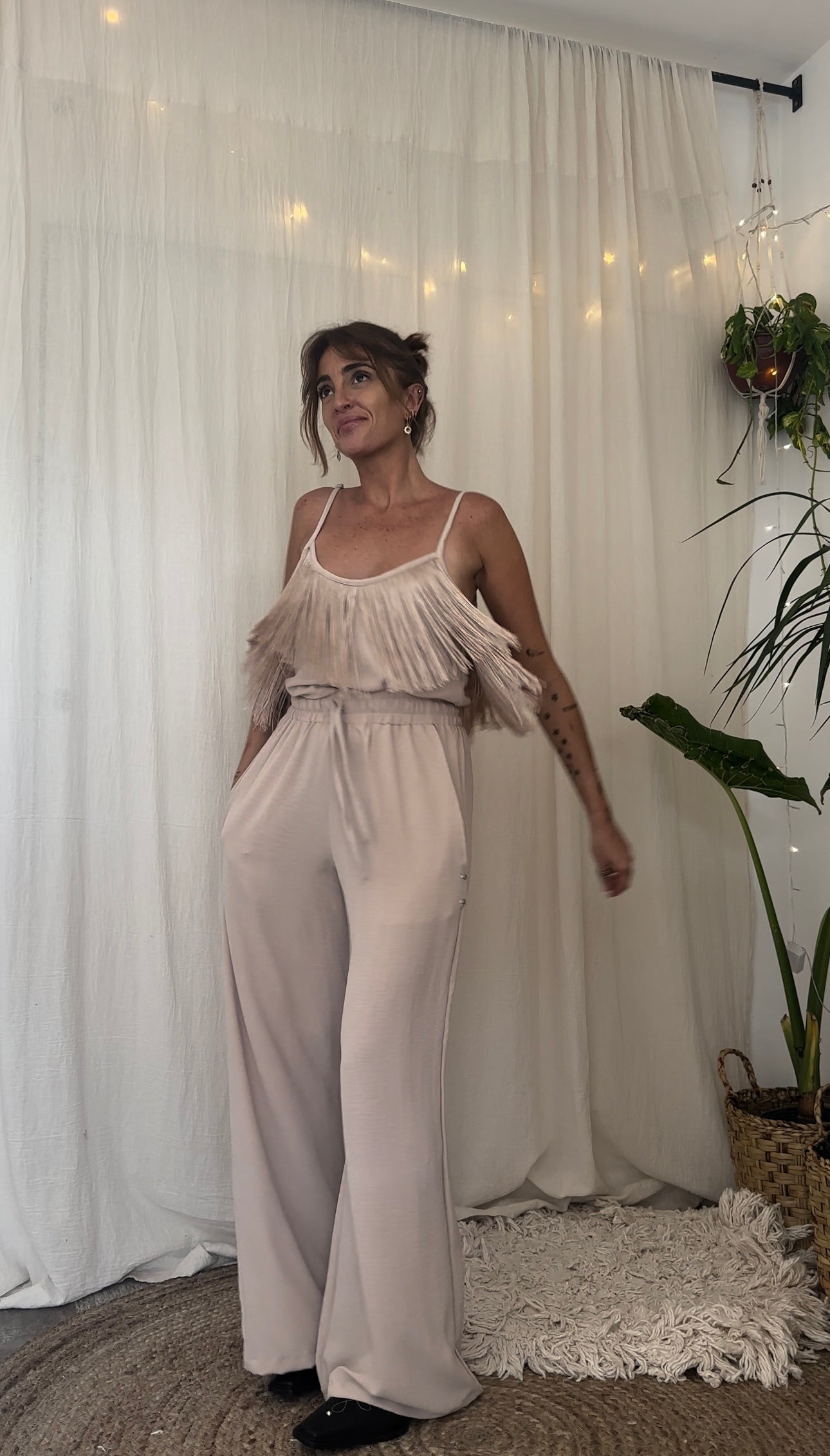 Blusa Artemisa flecos