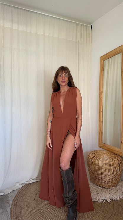 Vestido Flandes sin mangas