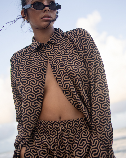 Camisa atria print